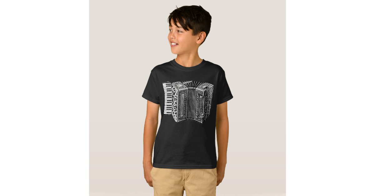 Accordion T-Shirt | Zazzle