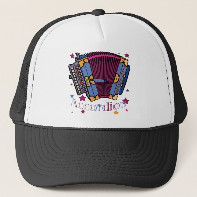 Accordion Trucker Hat (Front)