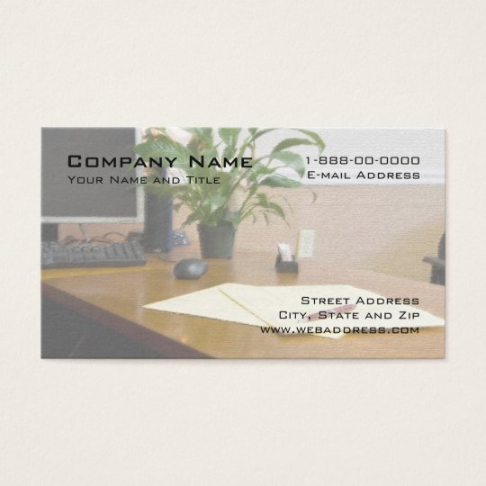 Account Management Services Business Card