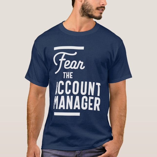 Account Manager Gift Funny Job Title Profession T-Shirt (Front)