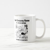 Accountancy Services Promotional Coffee Mug