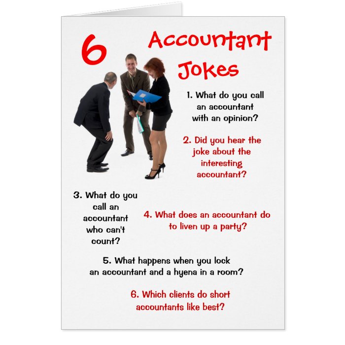 Accountant   6 Accountant Jokes Funny Bithday Cards