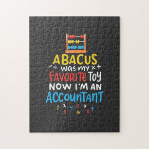 Accountant Abacus Was My Favorite Toy Jigsaw Puzzle
