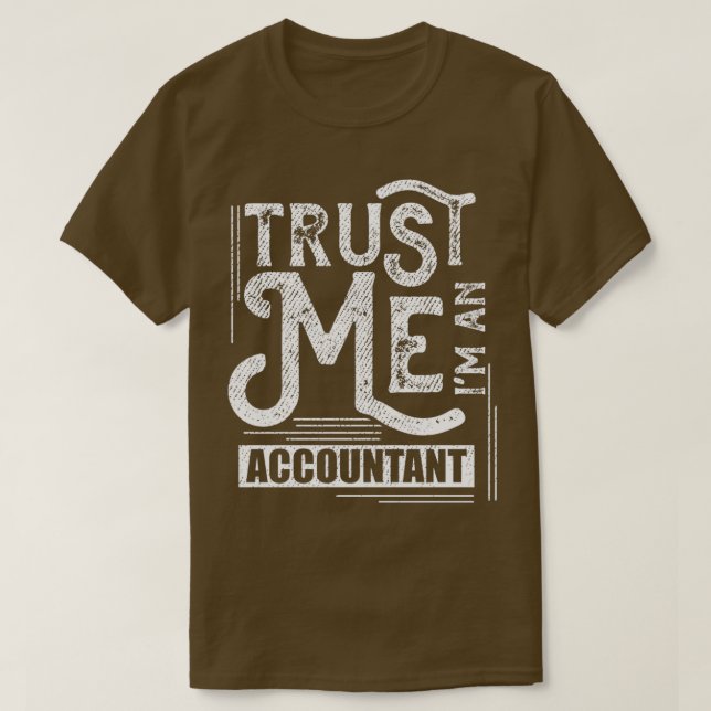 Accountant Accounting 32 T-Shirt (Design Front)