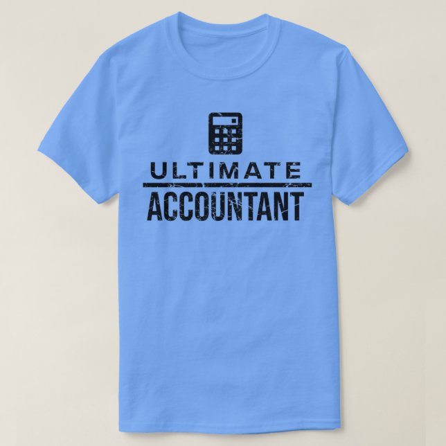 Accountant Accounting 8 T-Shirt (Design Front)