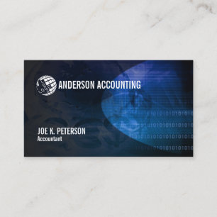 Accountant Accounting Finance Business Card