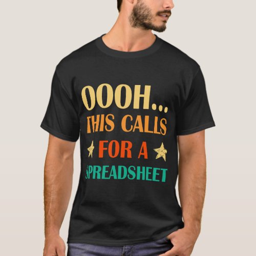 Accountant Accounting funny Accountant Oooh Thi T_Shirt