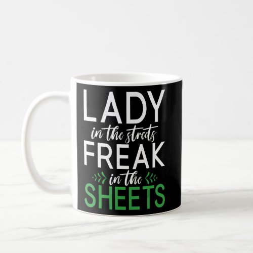 Accountant Accounting Lady Freak in The Sheets  Coffee Mug