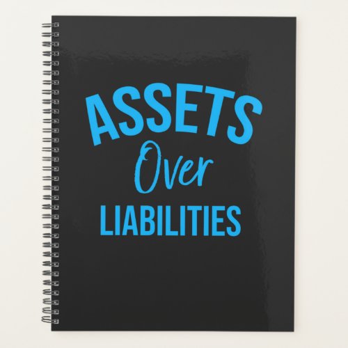 Accountant Asset Over Liabilities Planner