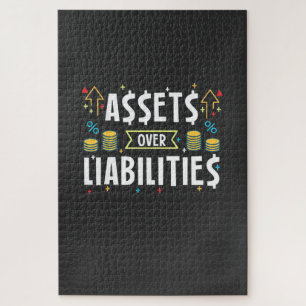 Accountant Assets Over Liabilities Jigsaw Puzzle
