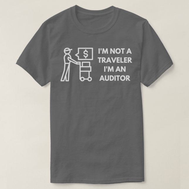 Accountant Auditor Bookkeeper Tax T-Shirt (Design Front)