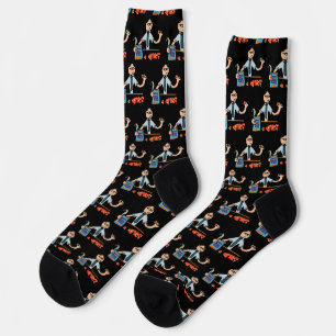 Accountant Bean Counter Socks