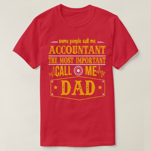 ACCOUNTANT BEST COLLECTION 2017 2 T-Shirt (Design Front)
