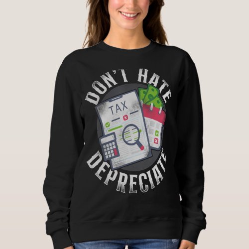 Accountant Bookkeeper Accounting Vintage Dont Hat Sweatshirt