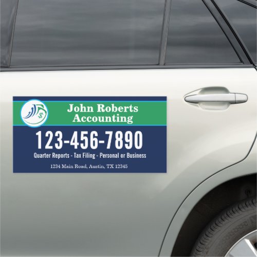 Accountant Business Car Magnet