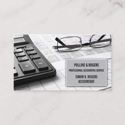 Accountant Business Card