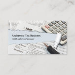 Accountant Business Card at Zazzle