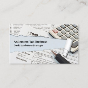 Accountant Business Card Template