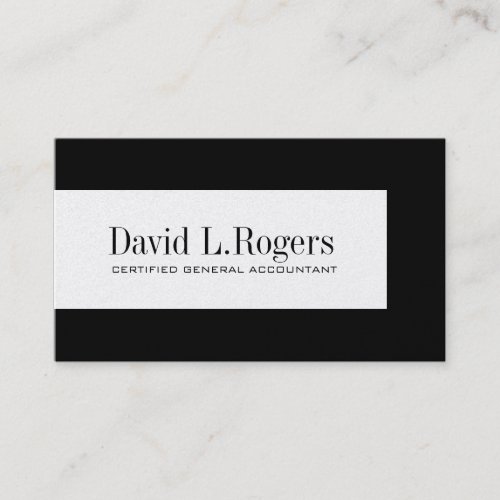 Accountant Business Cards