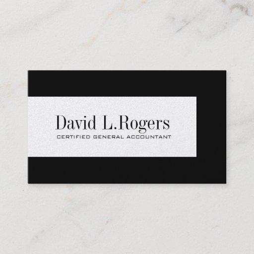 Customizable Accountant Business Cards
