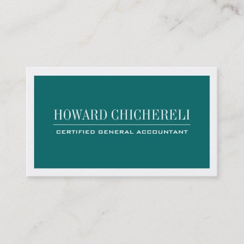 Accountant Business Cards