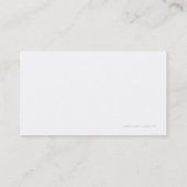 Accountant Business Cards (Back)