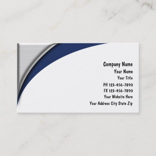 Customizable Accountant Business Cards