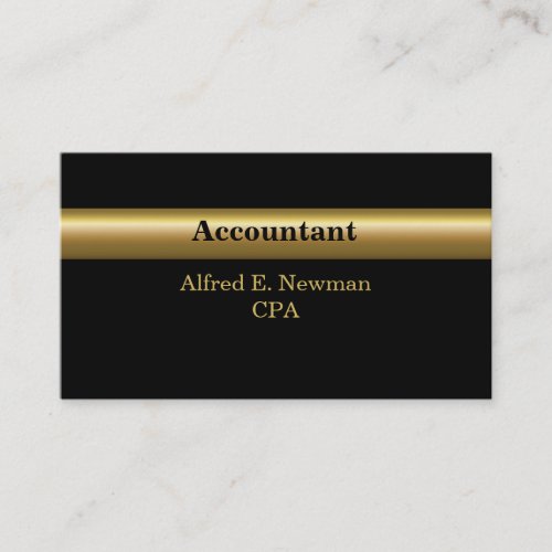 Accountant Business Cards