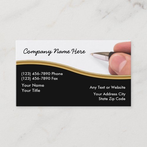 Accountant Business Cards