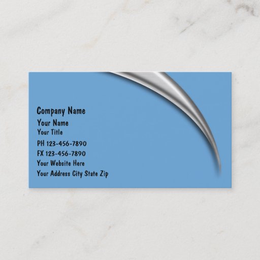 Customizable Accountant Business Cards