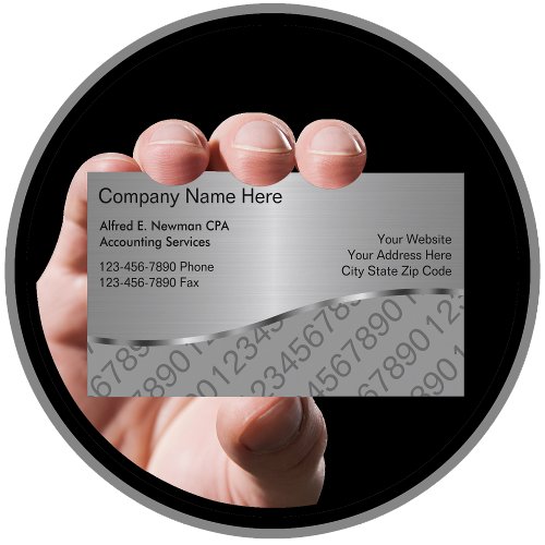 Accountant Business Cards