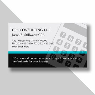 Accountant Business Cards