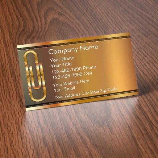 Customizable Accountant Business Cards