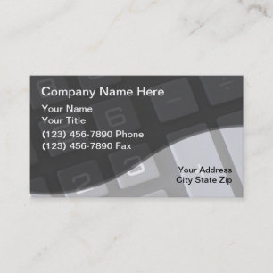 Accountant Business Cards