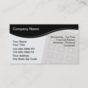 Accountant Business Cards