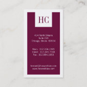 Accountant Business Cards (Back)