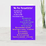 Accountant Christmas Accounting Song Parody Words Holiday Card