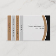 Accountant Cpa Business Card at Zazzle