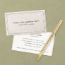 Accountant CPA Professional Simple Classic Business Card