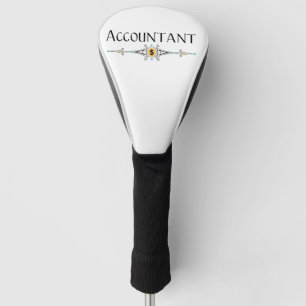 Accountant Decorative Line Golf Head Cover