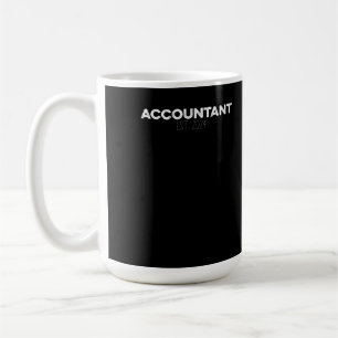 Accountant EST 2024 Accounting CPA Accountants Coffee Mug