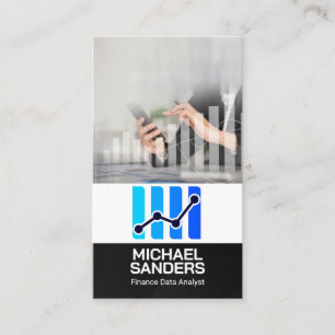 Accountant Finance Chart Data Business Card