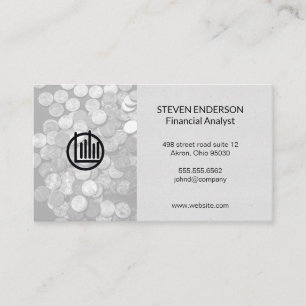Accountant Financial Money Manager Business Card