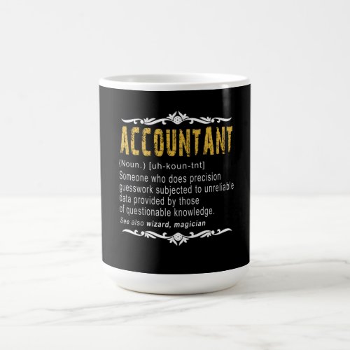 Accountant Funny Definition Custom Gift Coffee Mug