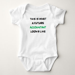 accountant, future baby bodysuit