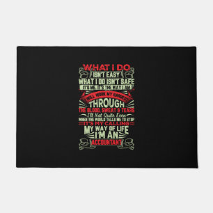 Accountant Gift   My Way Of Life Im An Accountant Doormat