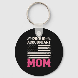 Accountant Gift   Proud Accountant Mom Keychain