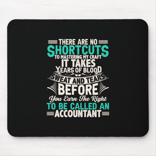 Accountant Gift | To Be Called An Accountant Mouse Pad (Front)