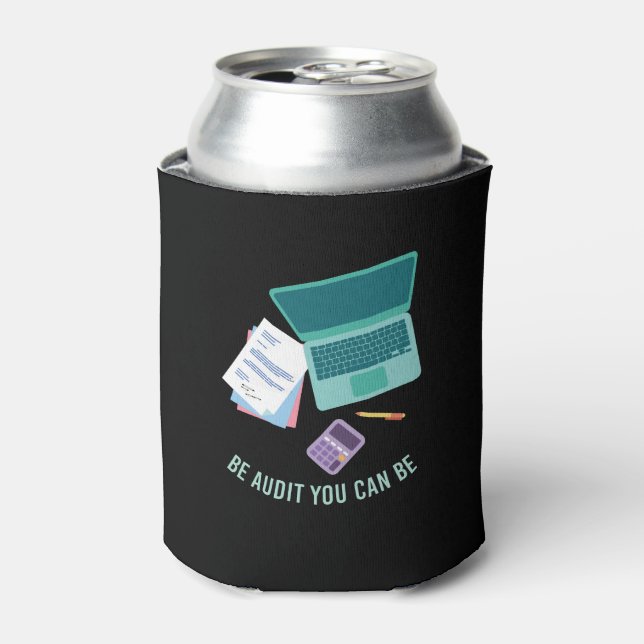 Accountant Gifts Can Cooler (Can Front)