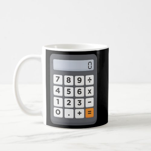 Accountant Halloween Math Calculator  Coffee Mug